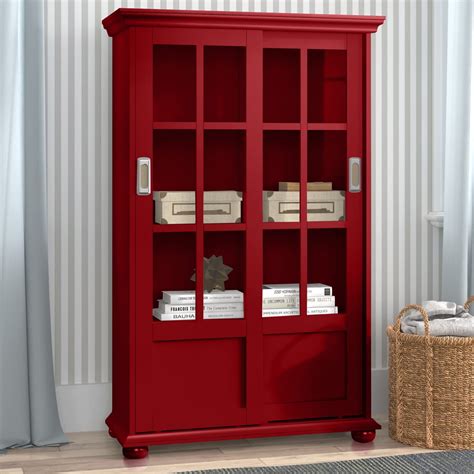 Wooden Bookcases With Doors - Foter