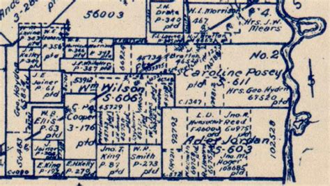 Newton County map 1905