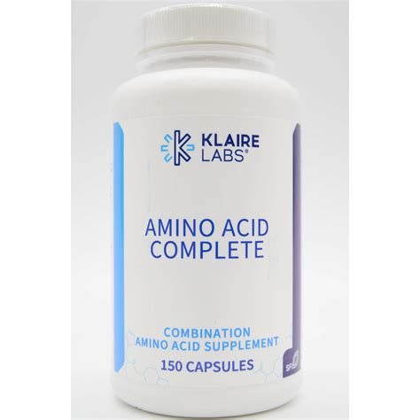 Willner Chemists Klaire Labs Unlock The Power Of Complete Amino Acid