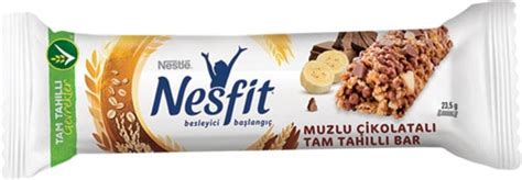 Nestle Nesfit 23 5 gr Muzlu ve Çikolatalı Tahıllı Bar Fiyatları