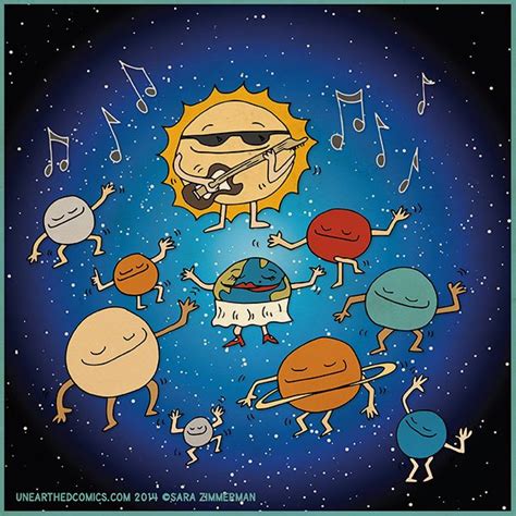 Astronomy Comic About Sun Being A Rock Star Astronomy Comics