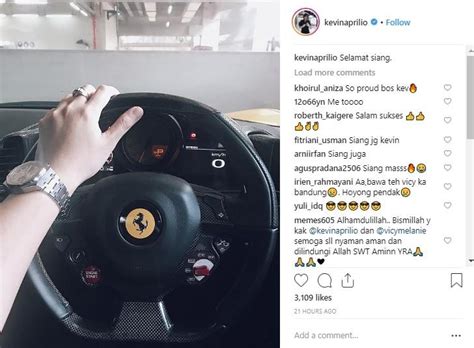 kevin aprilio boyong ferrari  spek  harganya bikin susah tidur