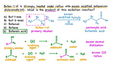 Potassium Dichromate Oxidation