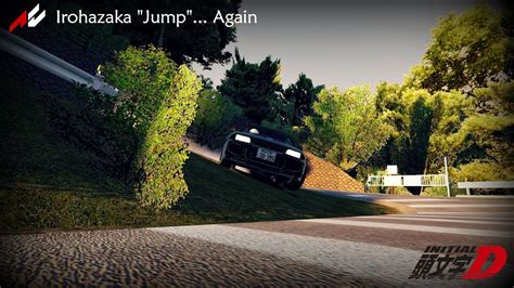 Assetto Corsa Initial D Irohazaka Shortcut Jump Again Youtube