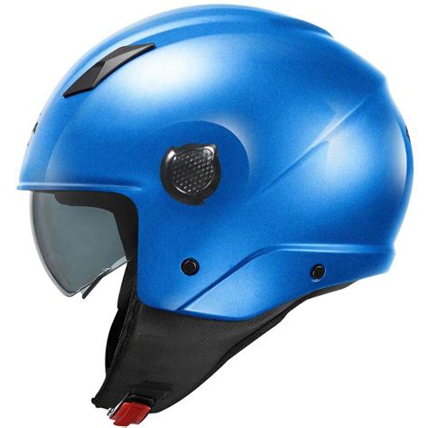 Casco Moto Jet Kappa Kv58 Blu Lucido Vendita Online Outletmoto Eu