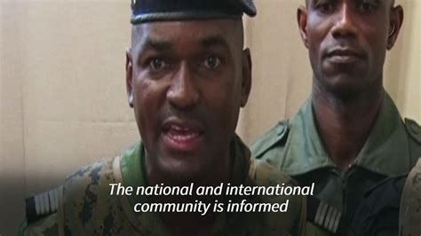 Gabon President Under House Arrest Coup Leaders One News Page VIDEO