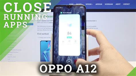 How To Close Running Apps On OPPO A12 Background Apps YouTube