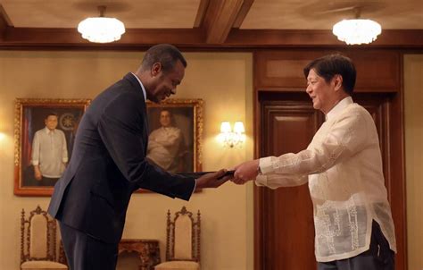 Ethiopian Ambassador Presents Credentials To Marcos Photos GMA News