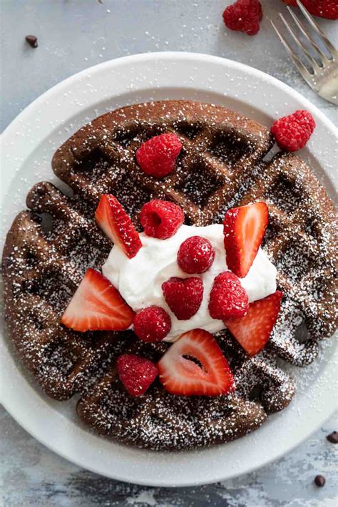 Waffles With Chocolate