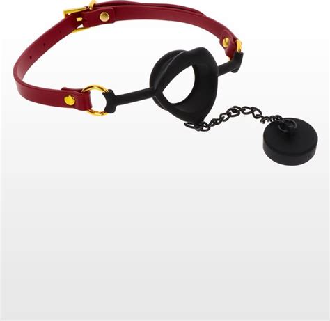 Kinky Gag Met Stop Mondknevel Open Gag Ballgag Gagball Ball