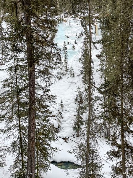 Johnston Canyon Winter Hike- Hiking Johnston Canyon in Winter