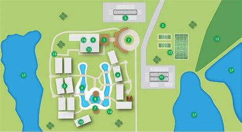 Lopesan Costa Bávaro resort map - KISKEYA LIFE