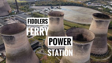 Fiddlers Ferry Power Station Drone Video As It Awaits Demolition