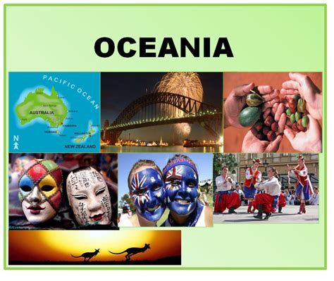 Cultura Da Oceania - Semana Cultural ColCompar: Oceania 1960