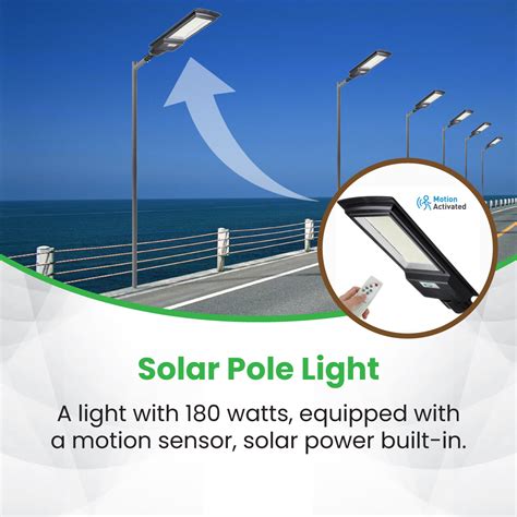 Solar Pole Light – Led Bulb