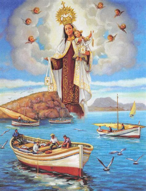 Virgen Del Carmen Imágenes Religiosas Imagenes De Santos Catolicos