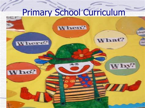 PPT - Primary School Curriculum PowerPoint Presentation, free download ...