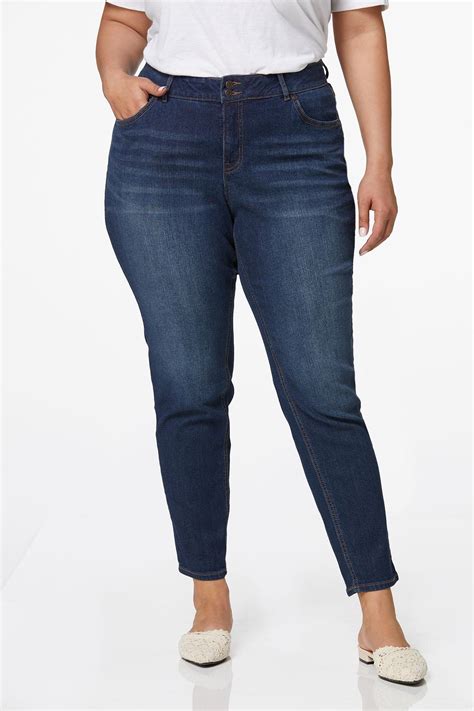 Cato Fashions Cato Plus Size Low Rise Skinny Jeans