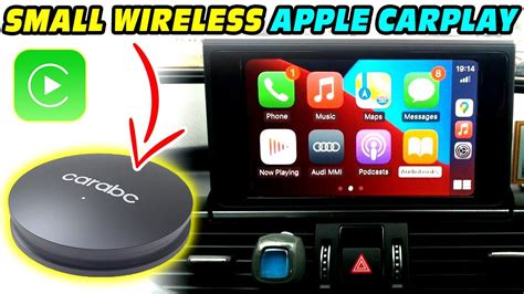 Carabc Wireless Carplay Adapter For Factory Wired Carplay Youtube