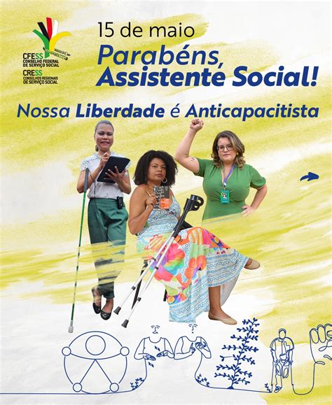 Parabéns Assistentes Sociais Do Brasil Cress 12ª Região