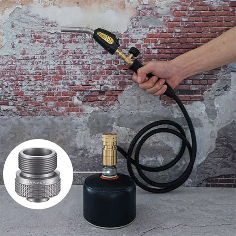 KIT CONNECTEUR VALVE De Conversion Butane Br Leur Gaz Propane