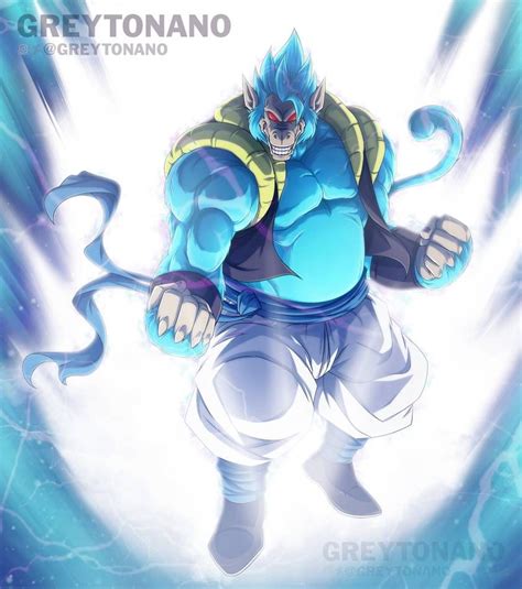 Oozaru Gogeta V By Greytonano On Deviantart Dragon Ball Gt Dragon