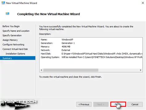 How To Install Windows Xp In Hyper V Sysnettech Solutions