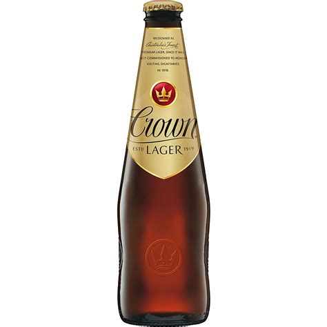 Crown Lager Stubby 375ml Full Strength Beers