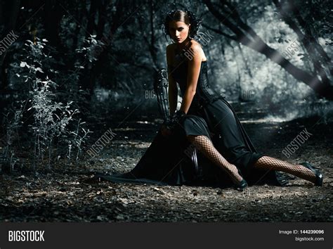 Beautiful Gothic Woman Image And Photo Free Trial Bigstock