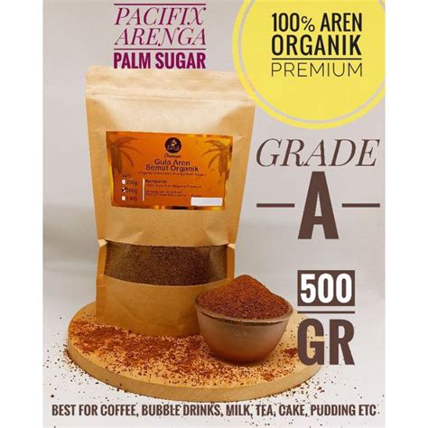 Jual Gula Aren Gula Semut Organik 500 Gr Brown Sugar Arenga