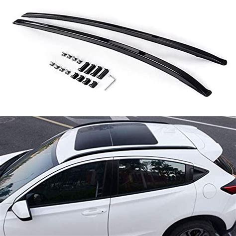 Aluminum Roof Rail Racks Side Rail Bars Fits For 2015 2020 Honda Vezel