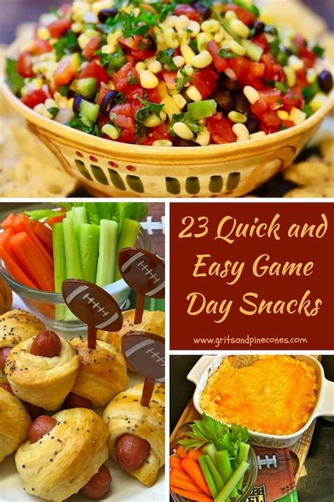 23 Quick And Easy Game Day Snacks