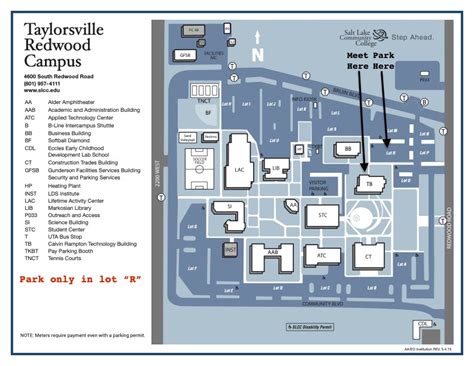 Salt Lake Community College Redwood Campus Map Time Zones Map