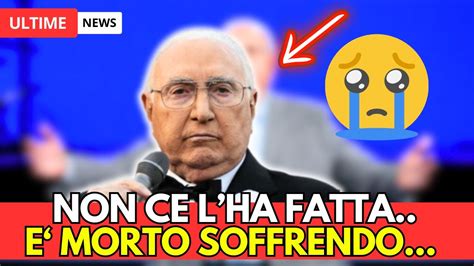 Pippo Baudo La Battaglia Contro Il Cancro Non Ce Lha Fatta Morto