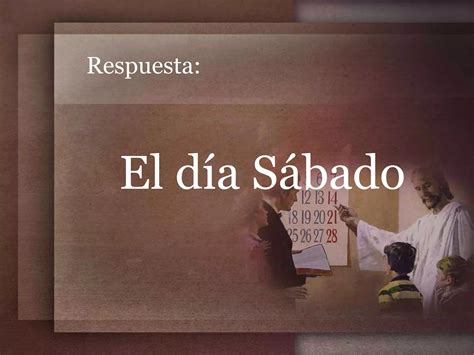 13 que enseña la biblia acerca de el día de descanso PPT