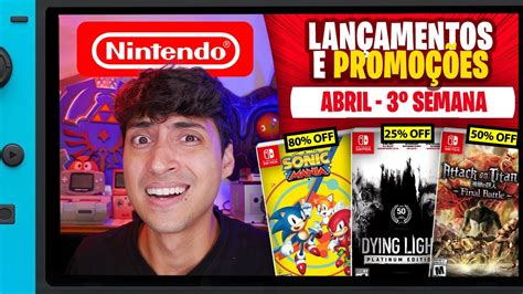 Lançamentos Para Nintendo Switch De 11 A 17 De Abril Project N