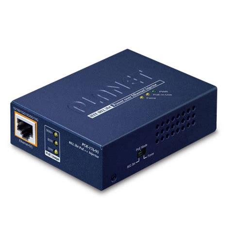 POE 175 95 802 3bt Ultra PoE Injector PLANET Technology