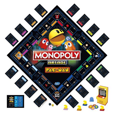 Monopoly Arcade Pac Man Game Monopoly Board Game For Kids Ages 8 And