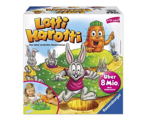 Ravensburger Lotti Karotti Das Total Verdrehte Hasenrennen Betzold At