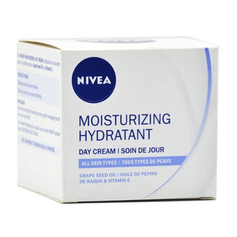 Nivea Moisturizing Hydratant Soin De Jour Tout Types De Peaux Ml