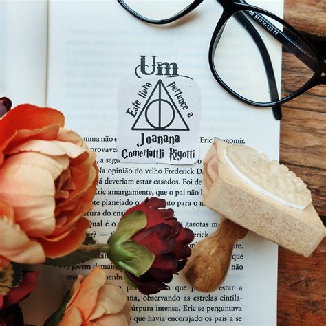 Carimbo Ex Libris Harry Potter Modelo 02