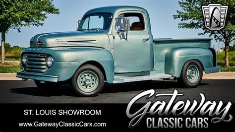 1950 Ford F1 Hot Rod Pickup Gateway Classic Cars St Louis 9152 Youtube