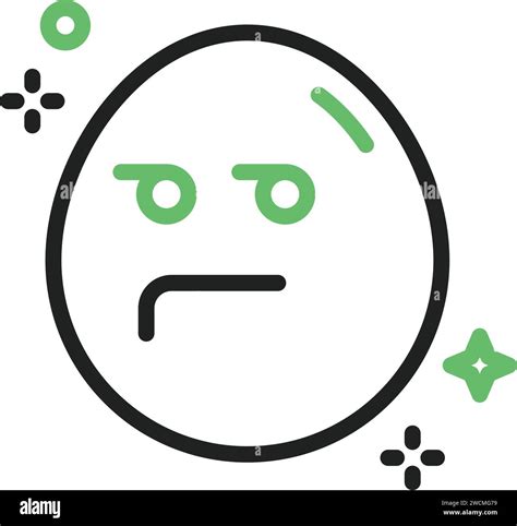 Unamused Face Icon Vector Image Stock Vector Image And Art Alamy