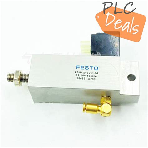 Pcs New Festo Solenoid Valve Cylinder Esm P Sa Ebay