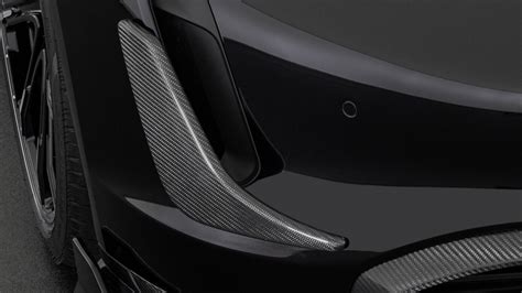 Front Fascia Attachments Bs Style Carbon For Porsche Taycan Buy With