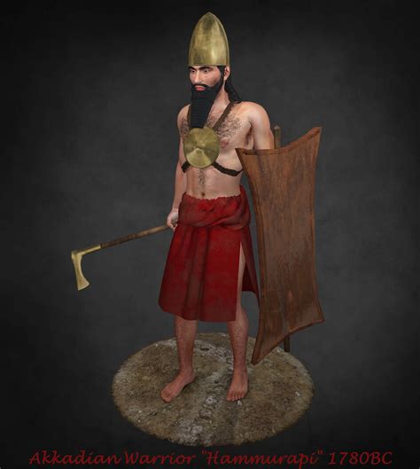 Artstation Akkadian Warrior Hammurapi Bc Michael Weinert