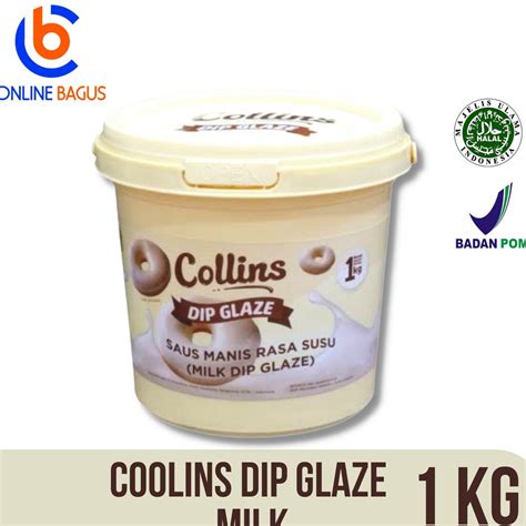 Jual Disc Xtra COLLINS DIP GLAZE TOPPING DONAT PISANG NUGGET 1 KG