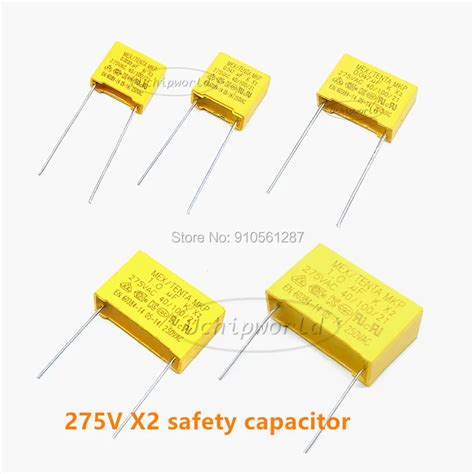 Safety Capacitor X V Vac Mkp Pitch Mm Mm Mm K Uf