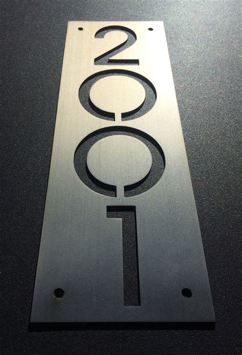 Custom Stainless House Number Plaques. plate Only - Etsy