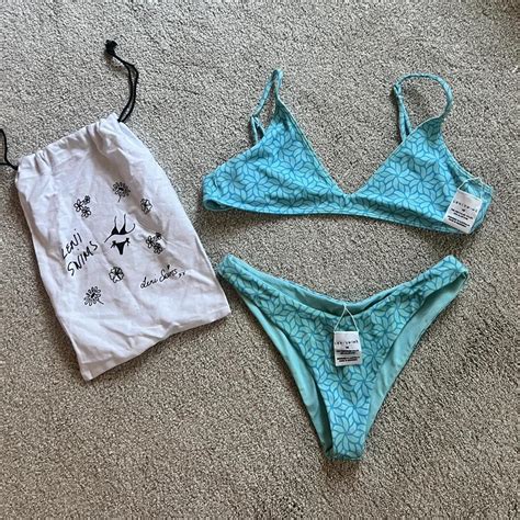 Leni Swims Crop Top Amalfi Top And Staple Bottoms Depop